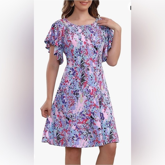 Aphratti Dresses & Skirts - 💖NIB -Dress Aphratti Women's Cute Fit & Flare Skater Cocktail Party Dress -L